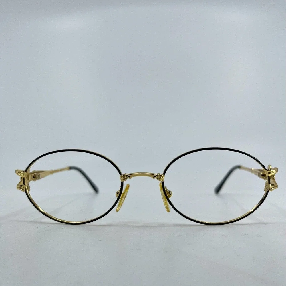 Roccobarocco 5838 30 Eyeglasses‎ Frames Round Silver Gold 51-19 H7102